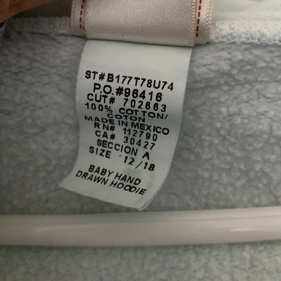 True Religion Graphic Zip Up Hoodie - 12-18M - Picture 7 of 8